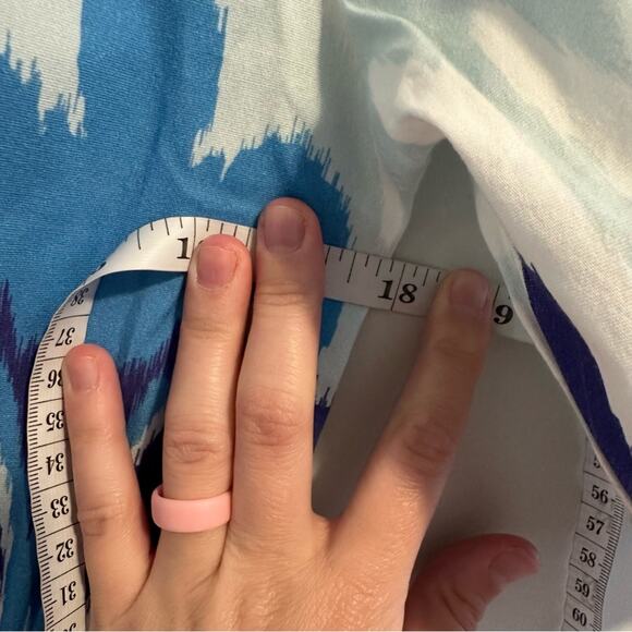 Tuckernuck Sheridan French Blue Ikat Print Mini Dress Small - Picture 9 of 11